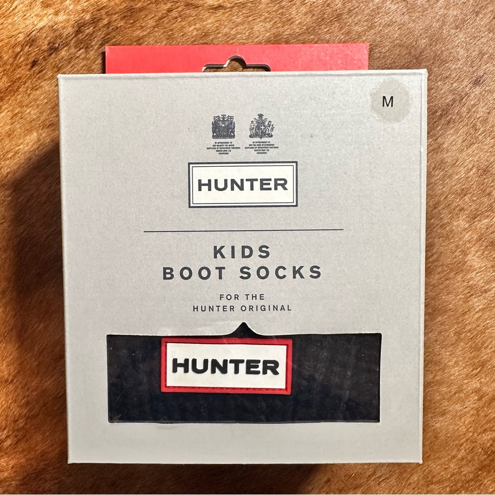 Hunter Kids Boot Socks - Black